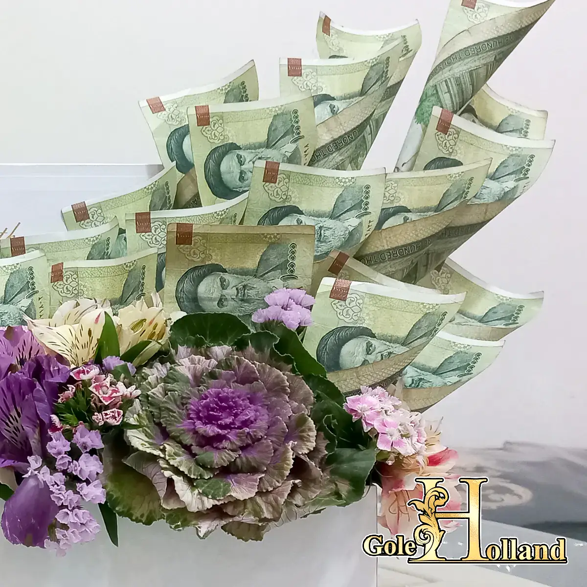 باکس گل رز با پول قیمت مناسب و ارزان